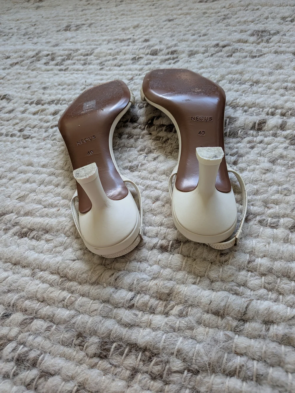 Neous Rossi Sandal in Off White - 40 - Picture 6 of 6
